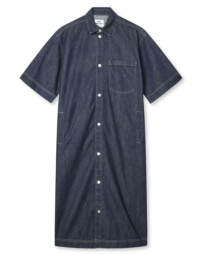 Violet Cosy Denim Kjole - Mads Nørgaard